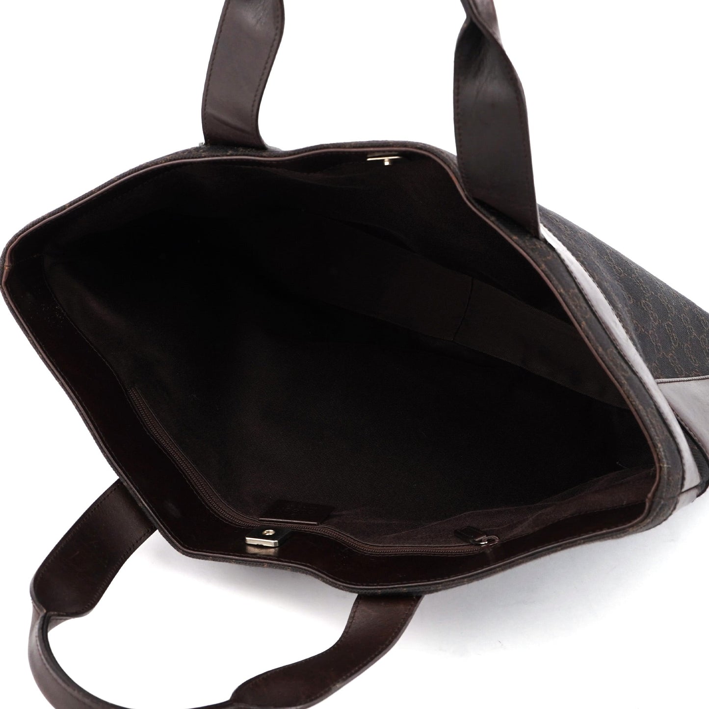 73982 Brown GG Canvas Tote Bag