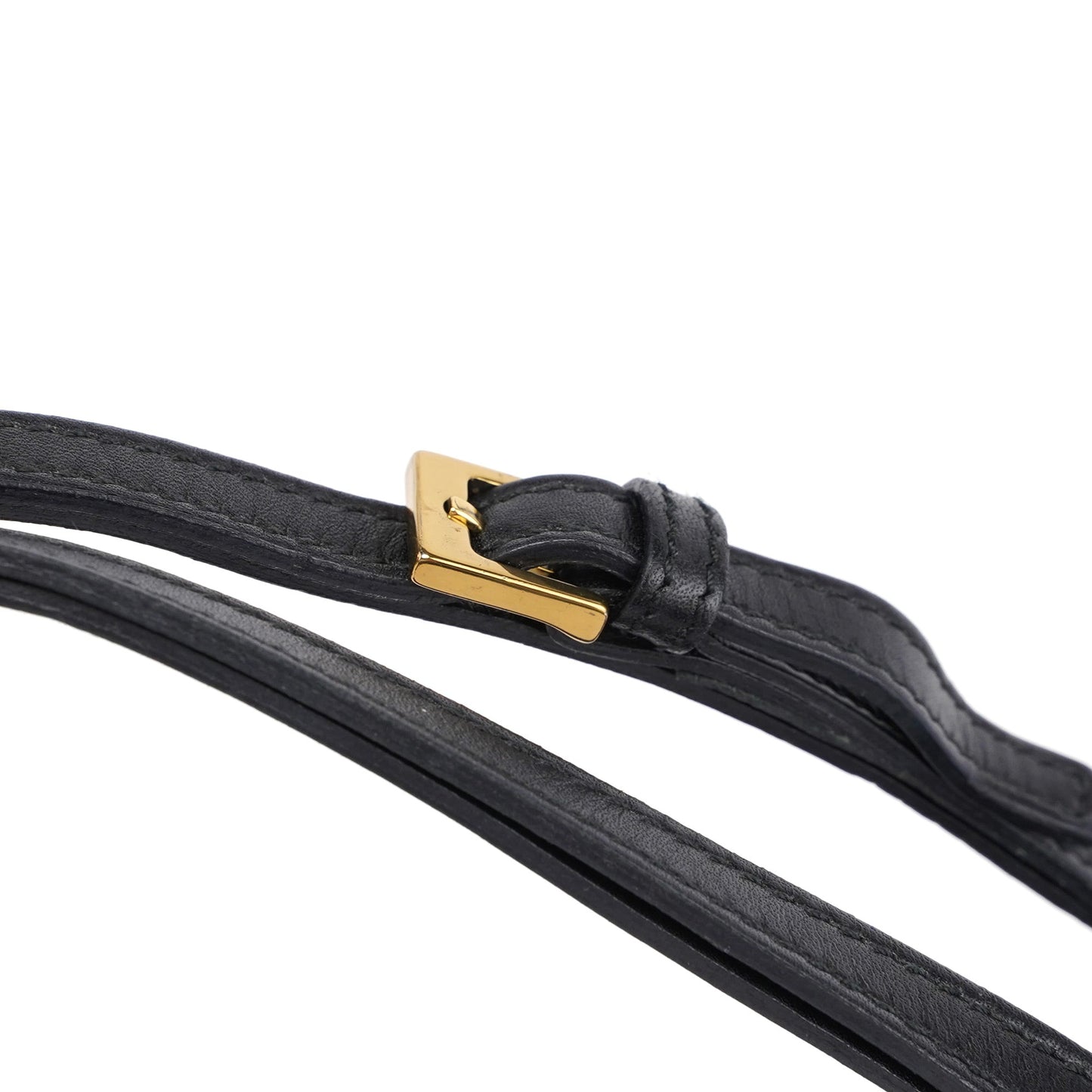 76554 Anthracite GG Denim Dual Handle Bag