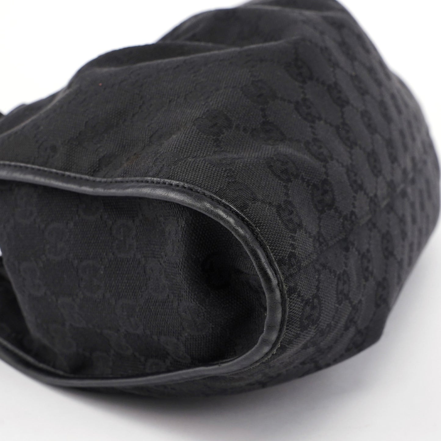 76554 Black GG Dual Handle Bag