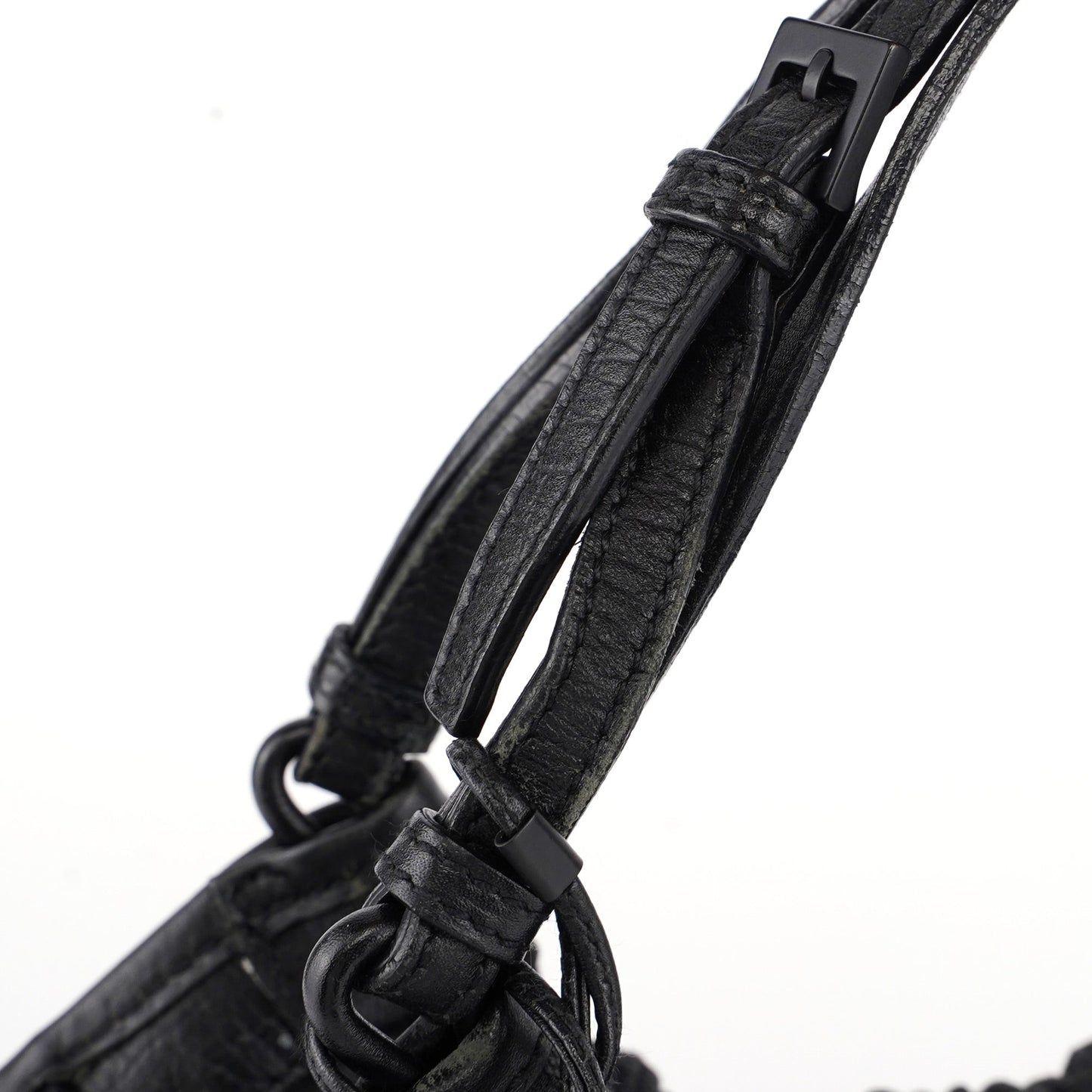 76554 Black GG Dual Handle Bag