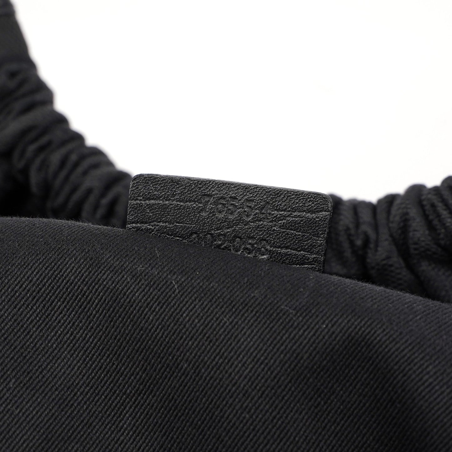 76554 Black GG Dual Handle Bag