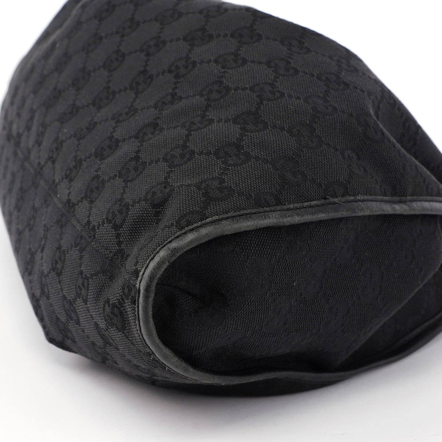 76554 Black GG Dual Handle Bag