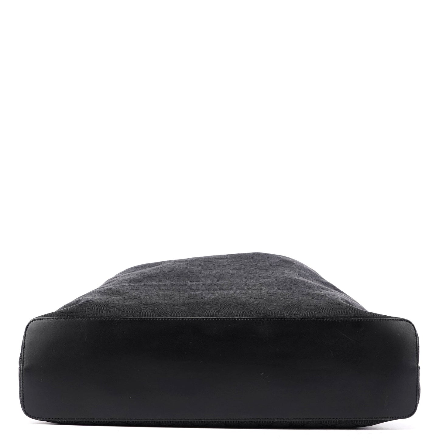 90640 Black GG Drawstring Shoulder Bag