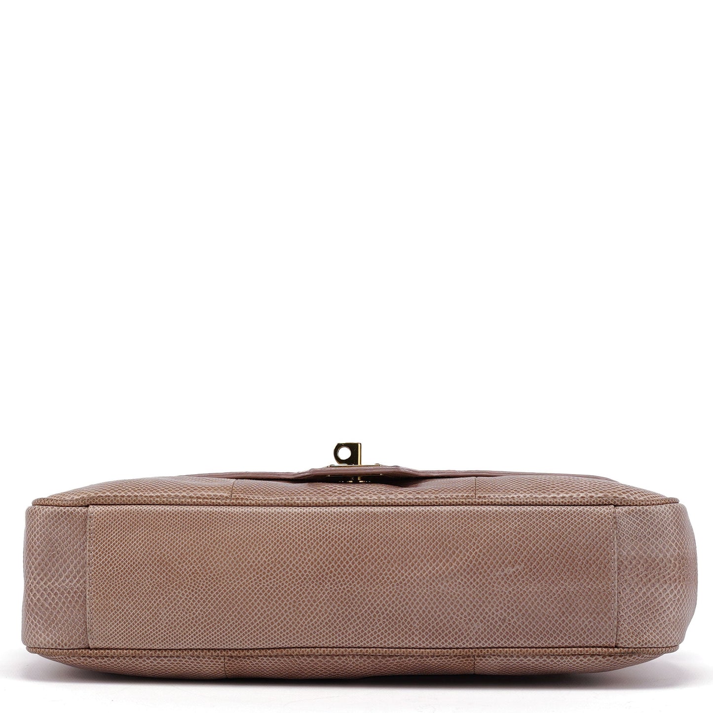 90643 Pale Pink Lizard Shoulder Bag