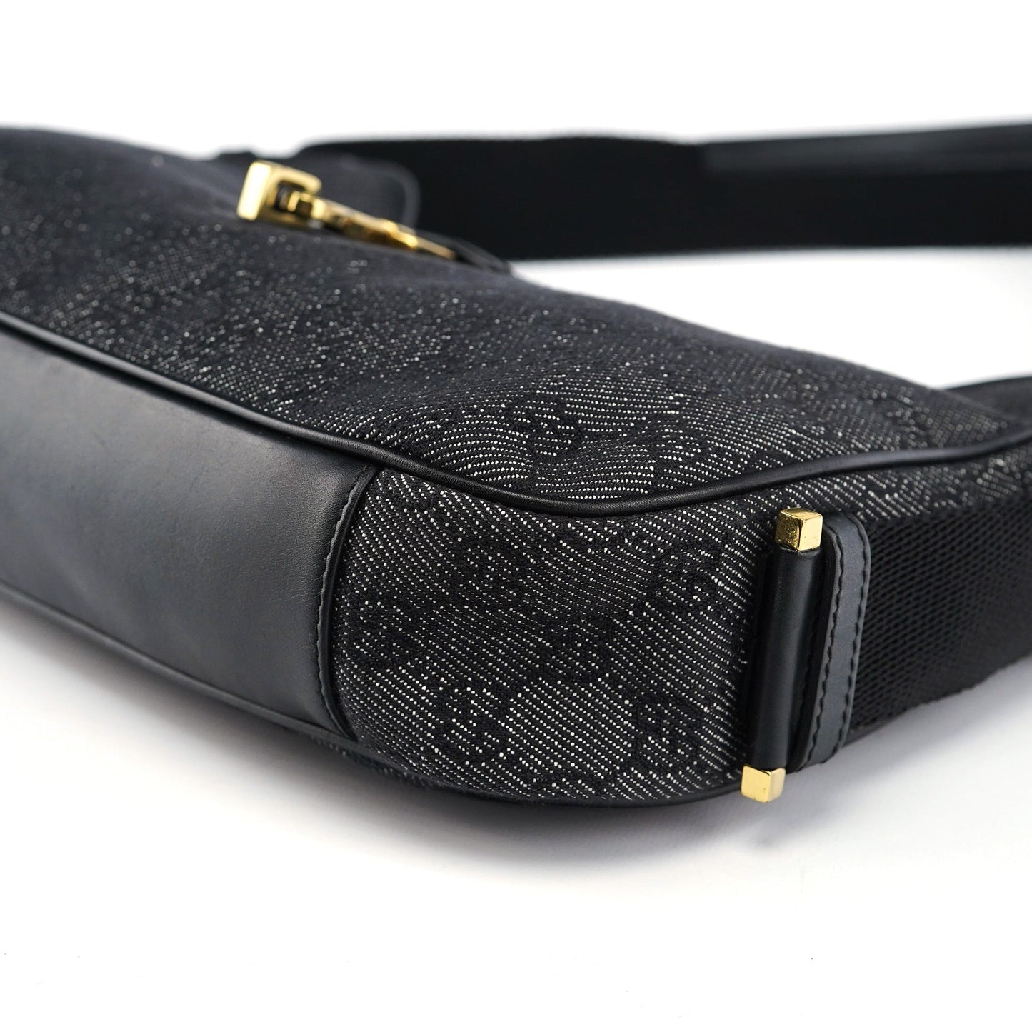 92736 Anthracite Denim GG Jackie Shoulder Bag