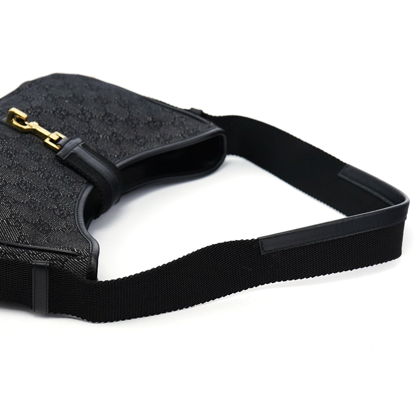 92736 Anthracite Denim GG Jackie Shoulder Bag