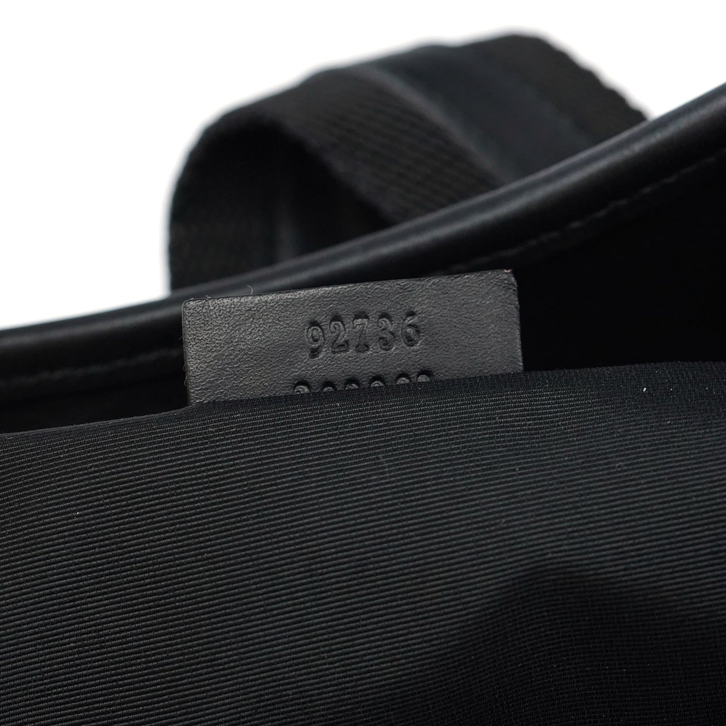 92736 Anthracite Denim GG Jackie Shoulder Bag