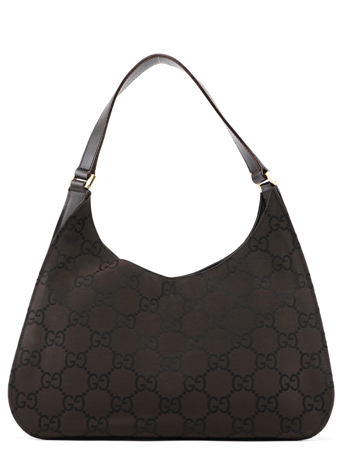 93154 Brown GG Hobo Shoulder Bag