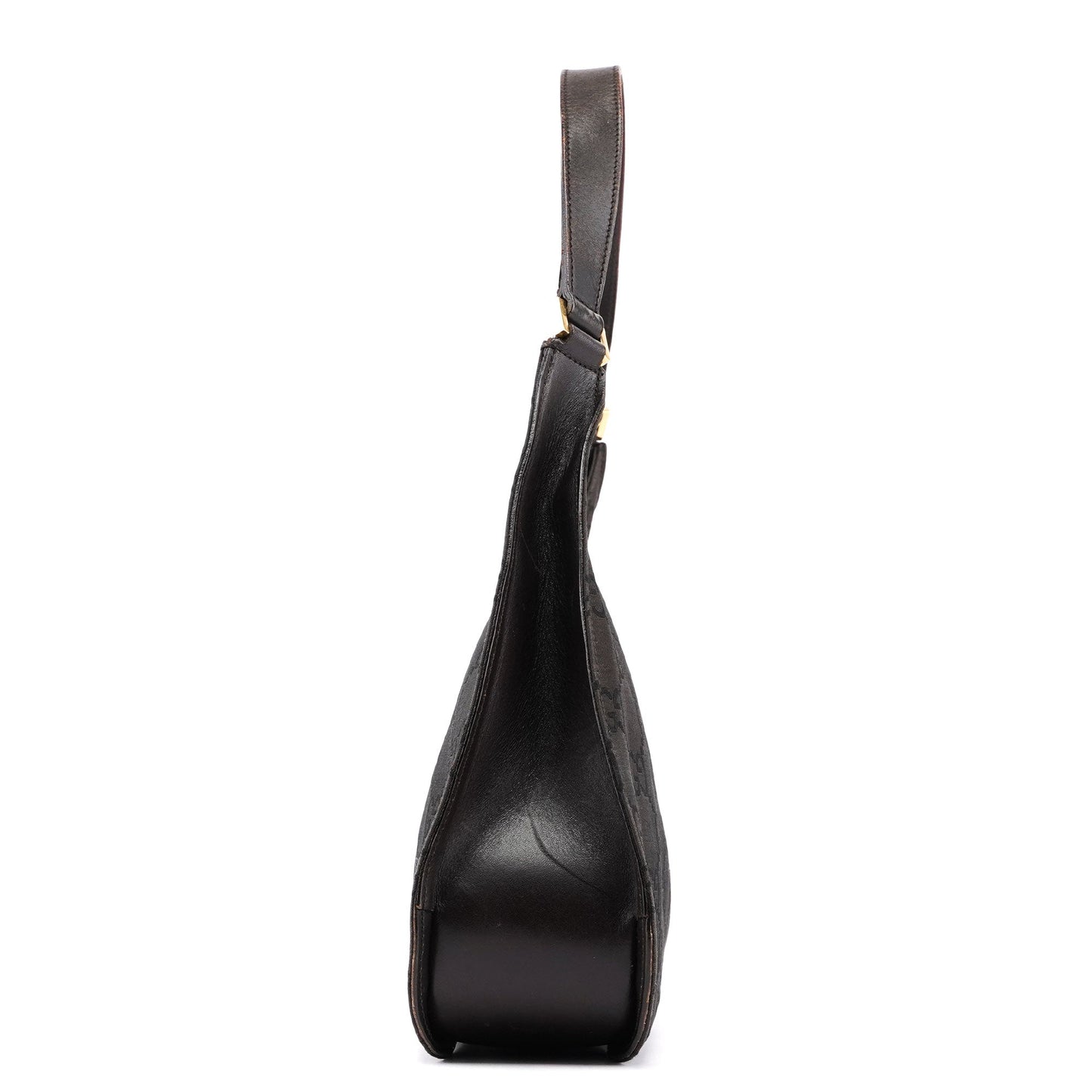 93154 Brown GG Hobo Shoulder Bag