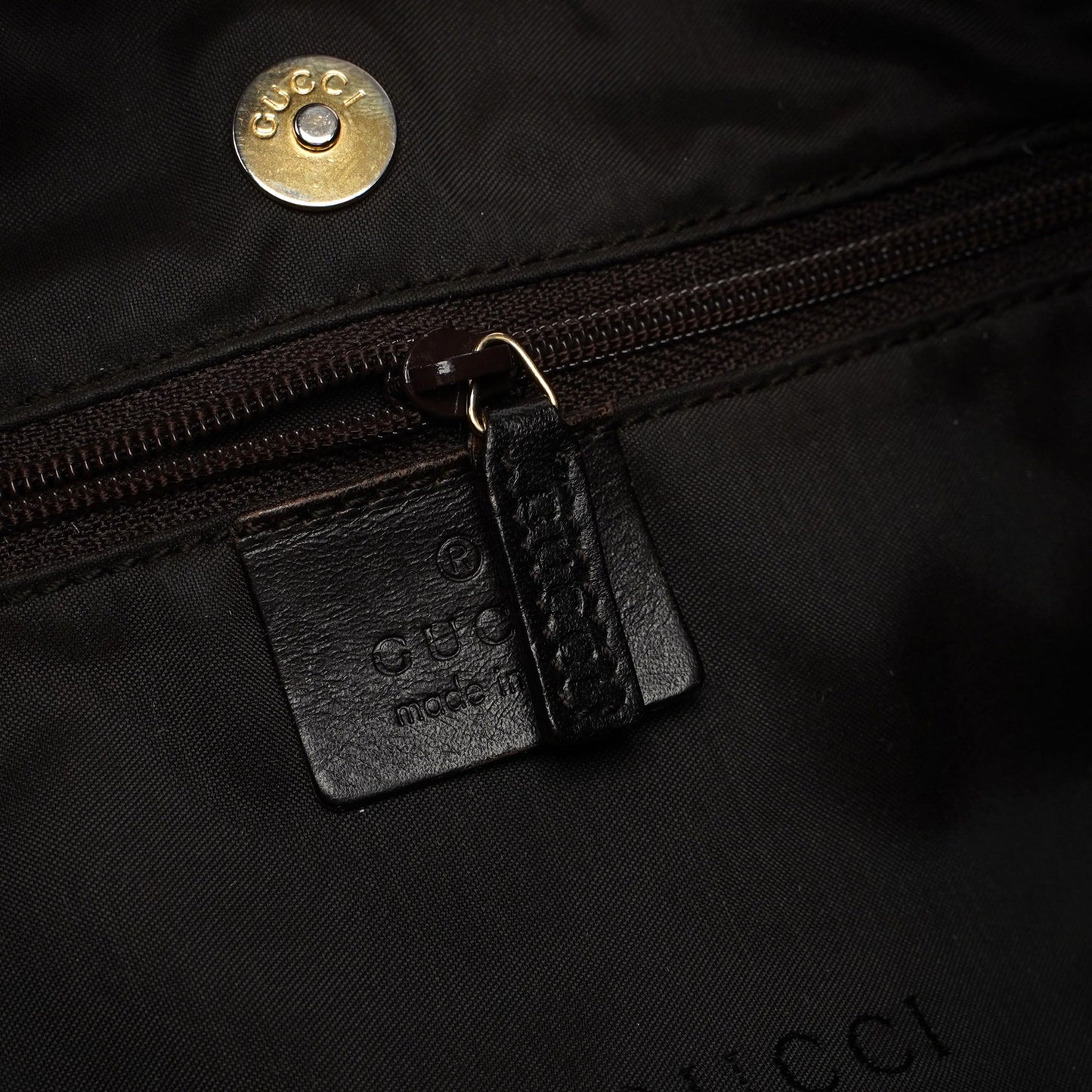 93154 Brown GG Hobo Shoulder Bag