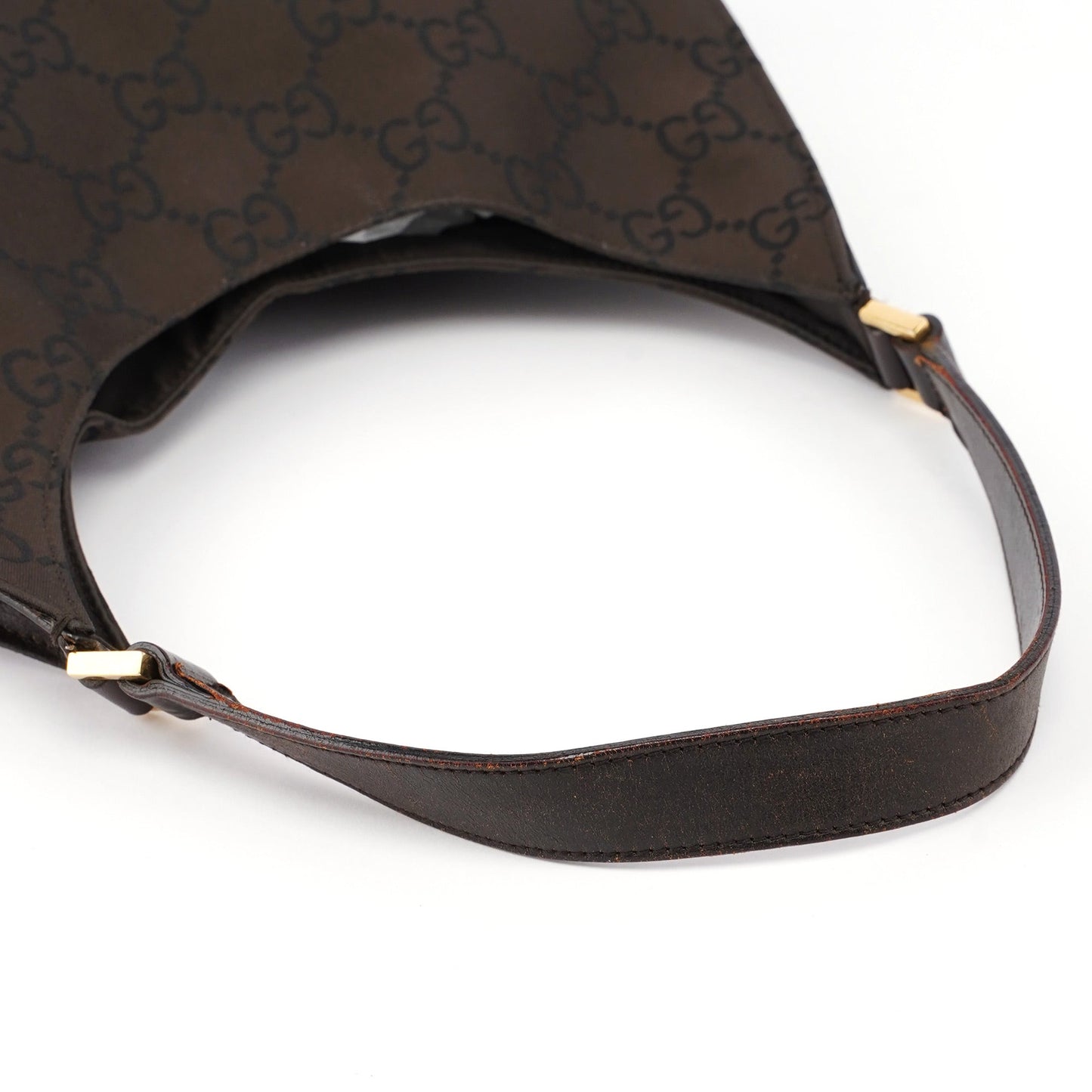 93154 Brown GG Hobo Shoulder Bag