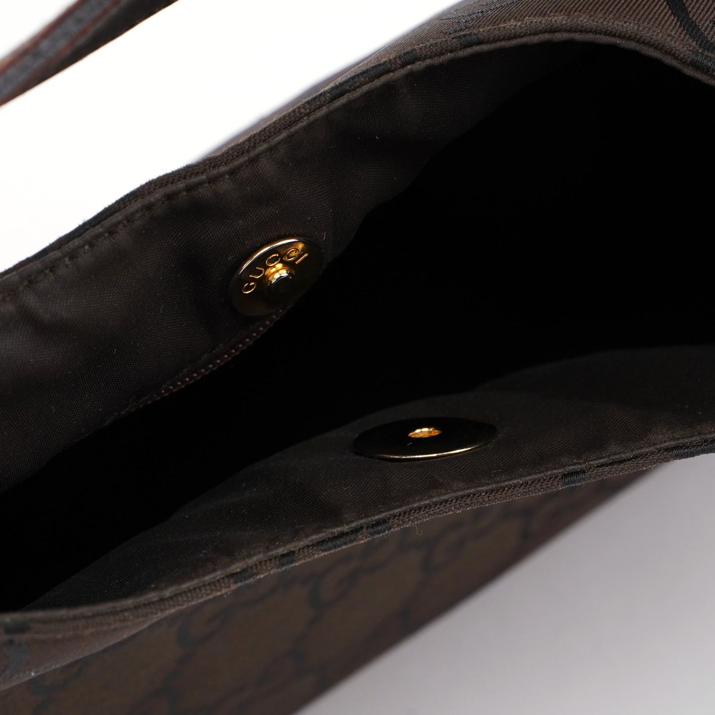 93154 Brown GG Hobo Shoulder Bag