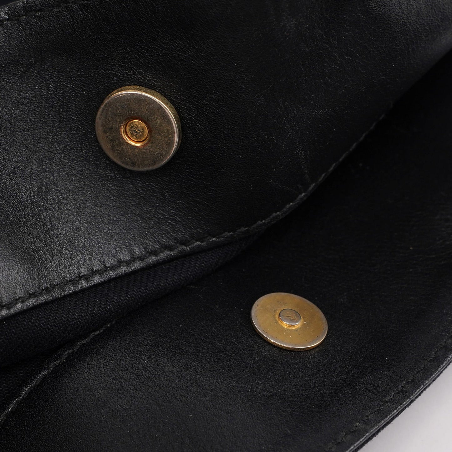 95168 Black Canvas Leather Tote