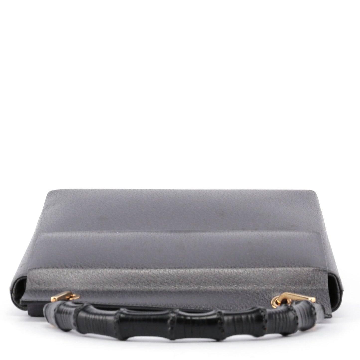 Anthracite Bamboo Top Handle Bag