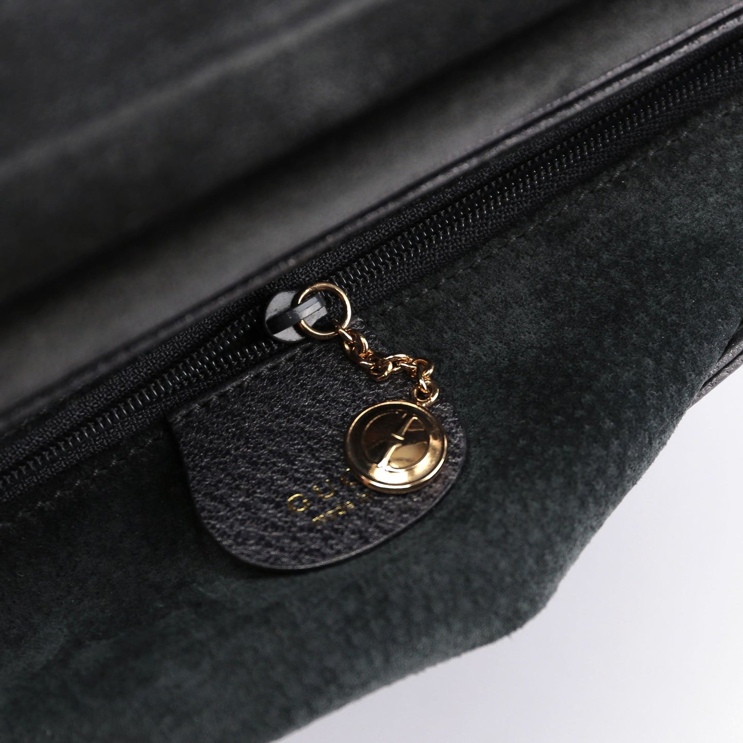 Anthracite Bamboo Top Handle Bag