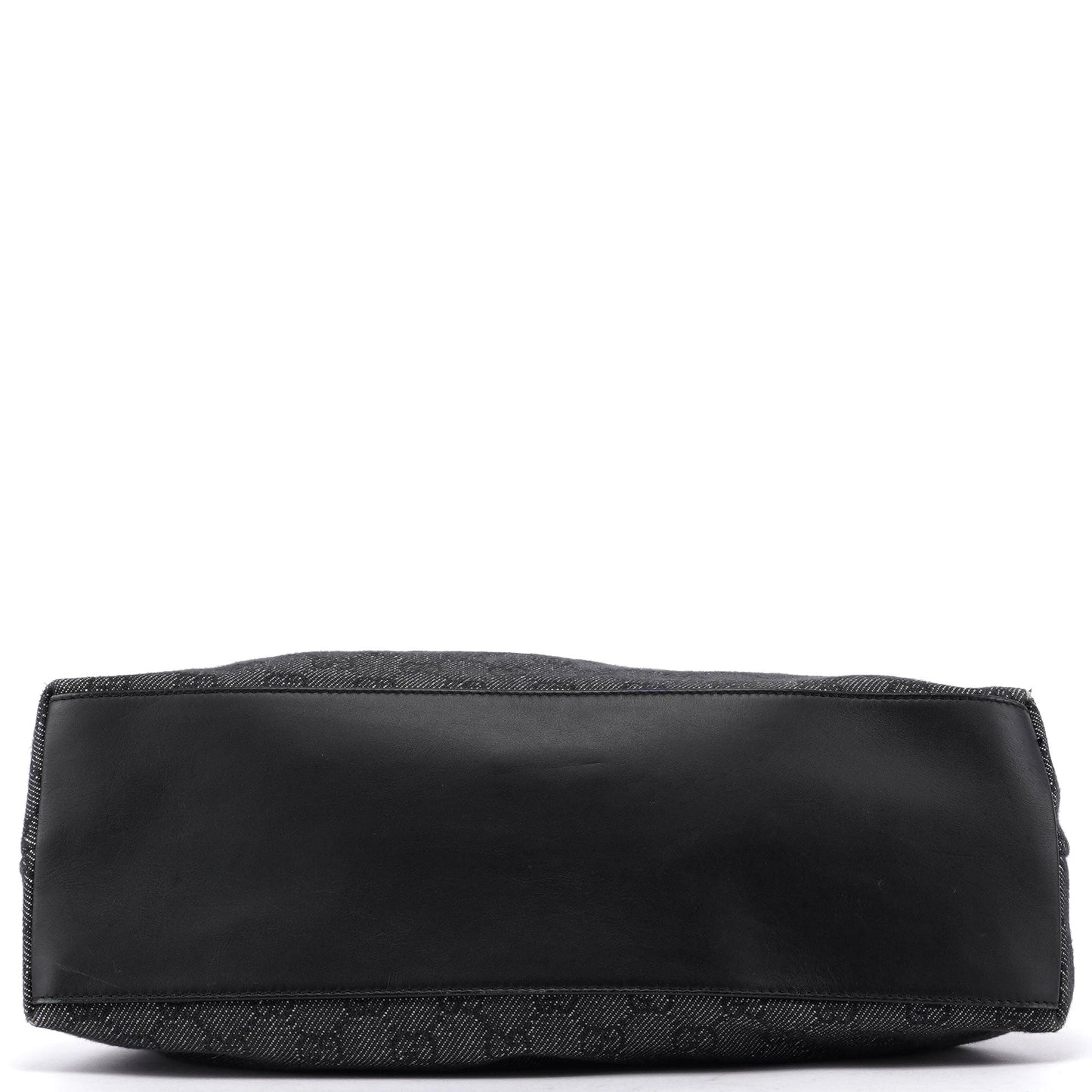 Anthracite Denim GG Bamboo Bag