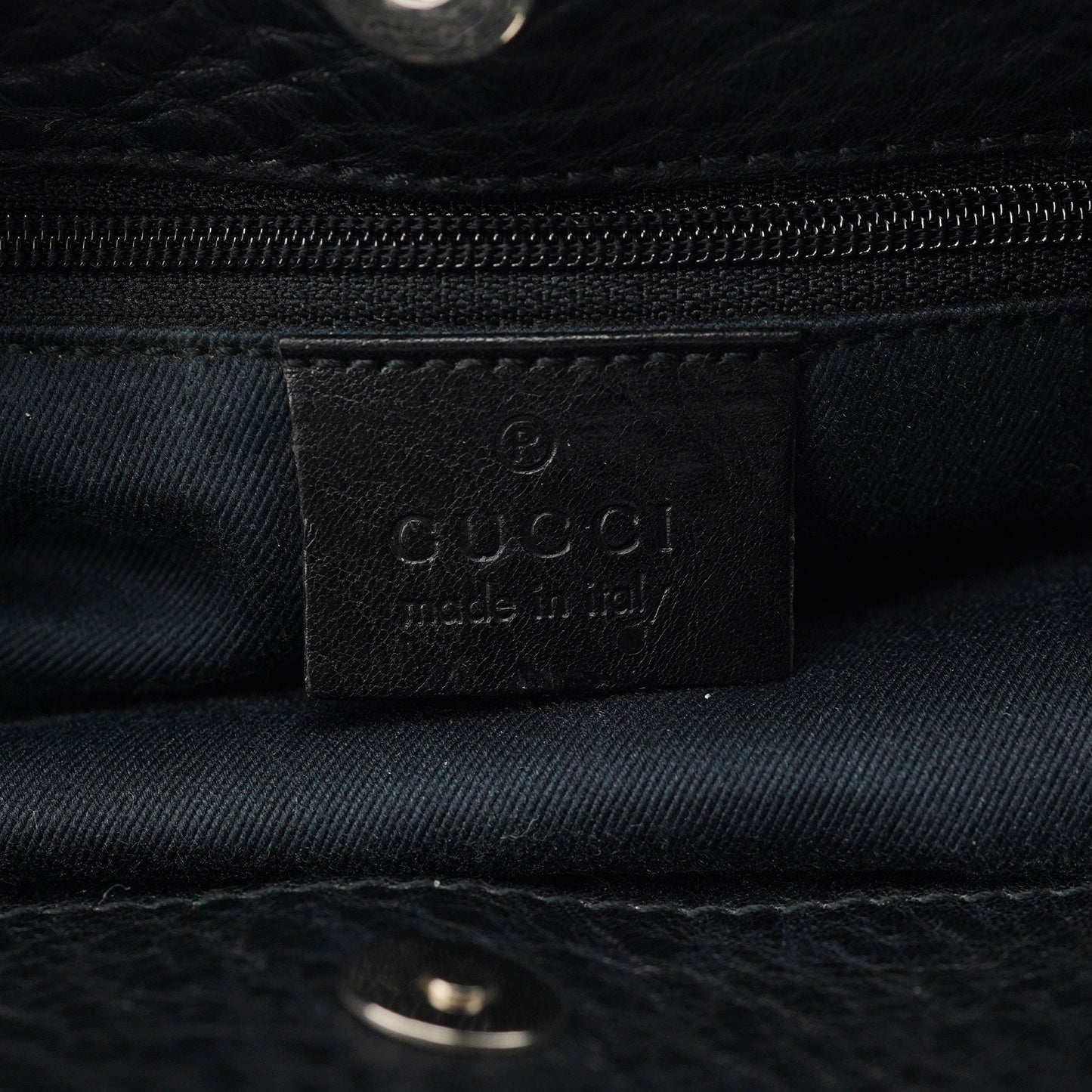 Anthracite Denim GG Horsebit Tote Bag