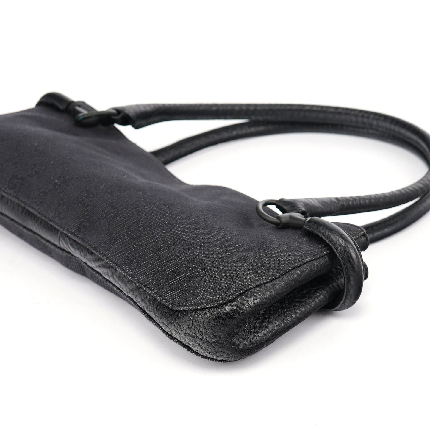 Anthracite Denim GG Horsebit Tote Bag