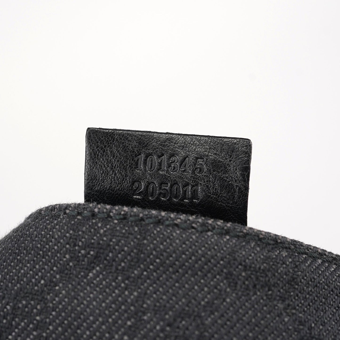 Anthracite Denim GG Horsebit Tote Bag