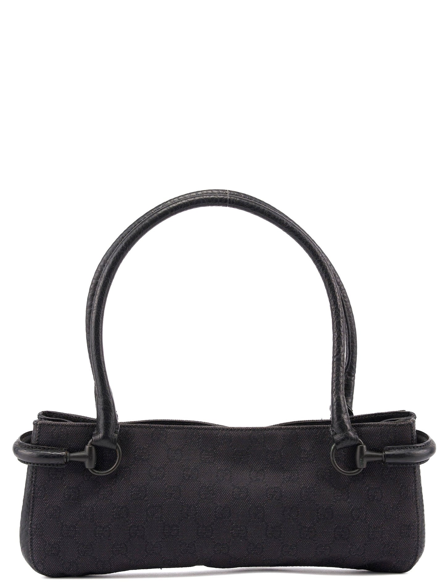 Anthracite Denim GG Horsebit Tote Bag