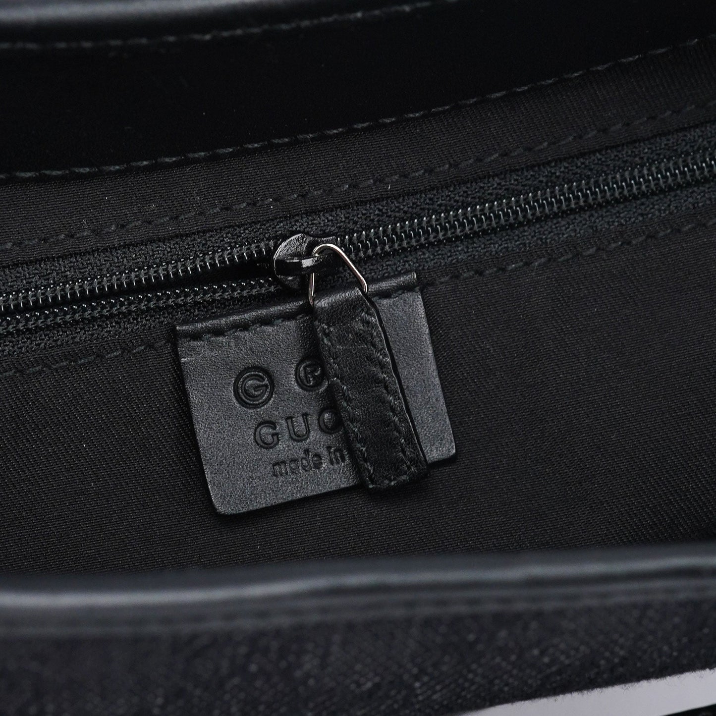 Anthracite Denim GG Jackie Shoulder Bag