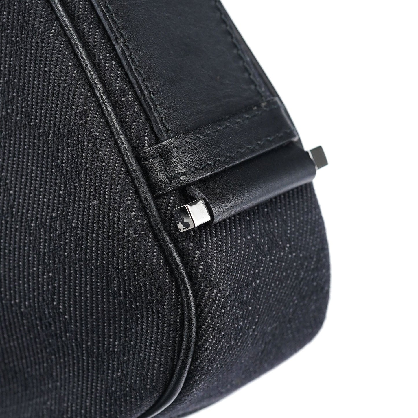 Anthracite Denim GG Jackie Shoulder Bag