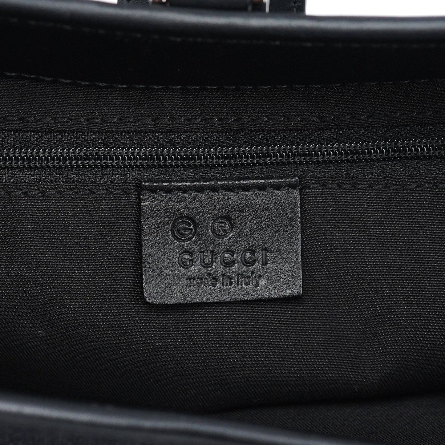 Anthracite Denim GG Jackie Shoulder Bag