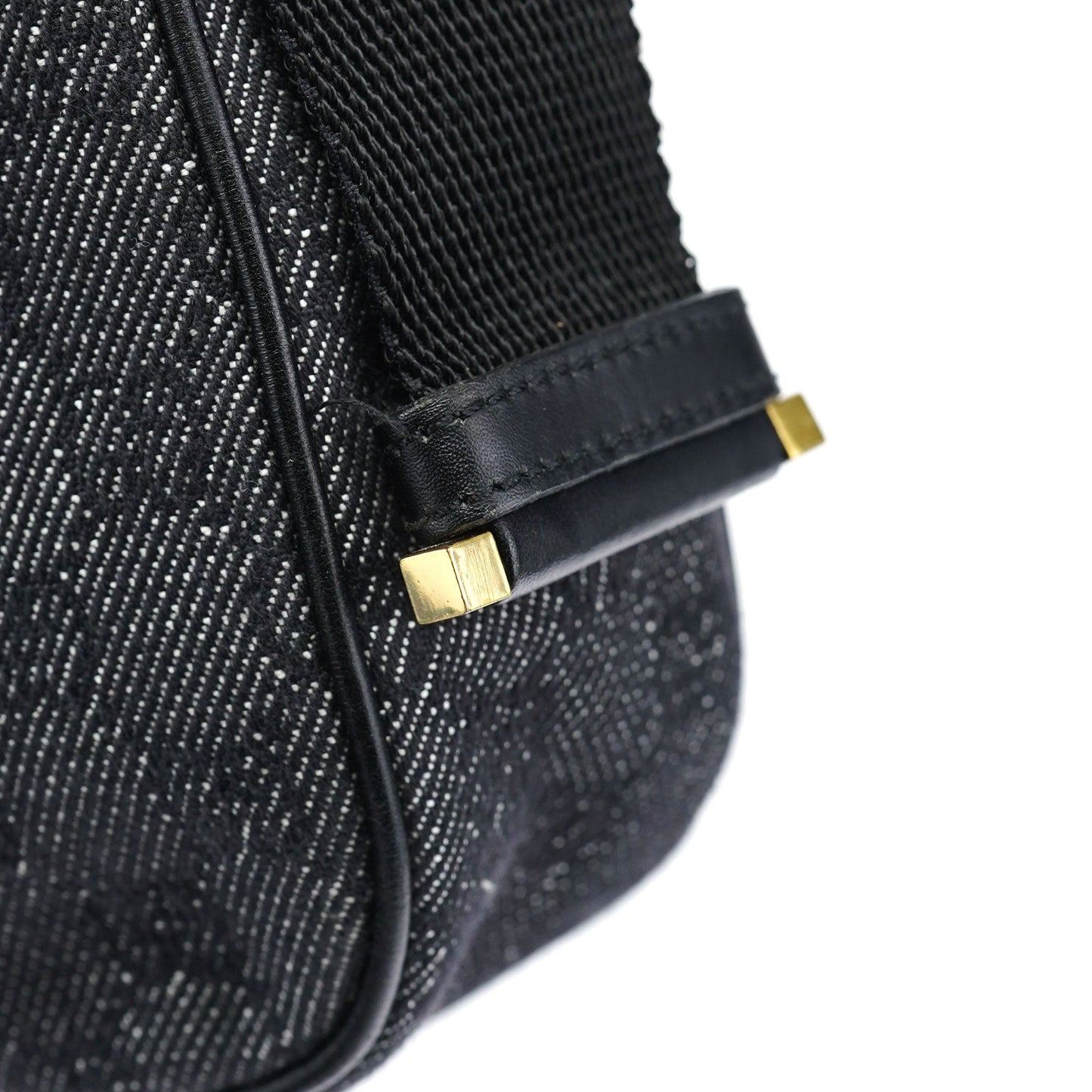 Anthracite Denim GG Jackie Shoulder Bag
