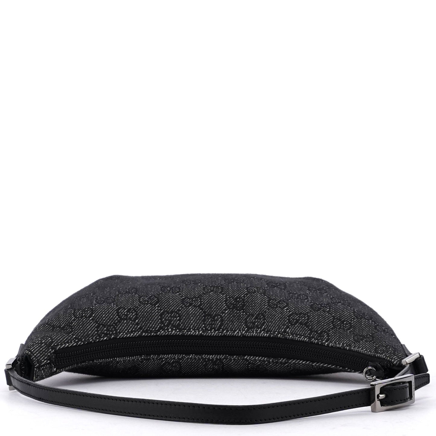 Anthracite Denim GG Shoulder Bag