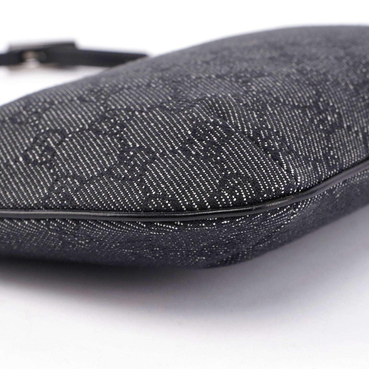 Anthracite Denim GG Shoulder Bag