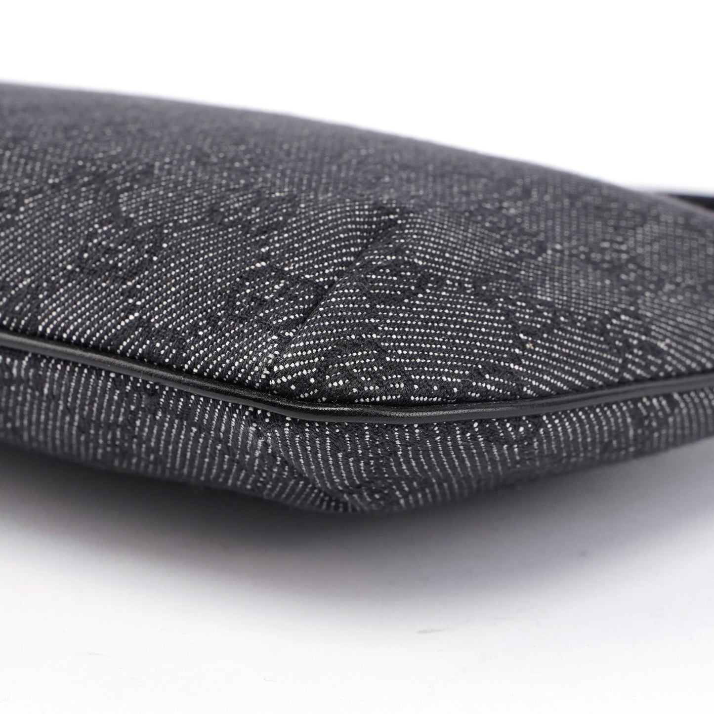 Anthracite Denim GG Shoulder Bag