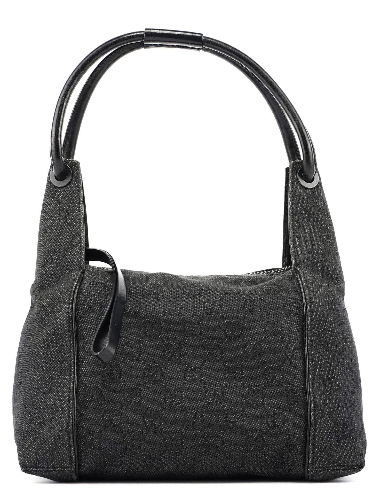 Anthracite Denim GG Shoulder Bag