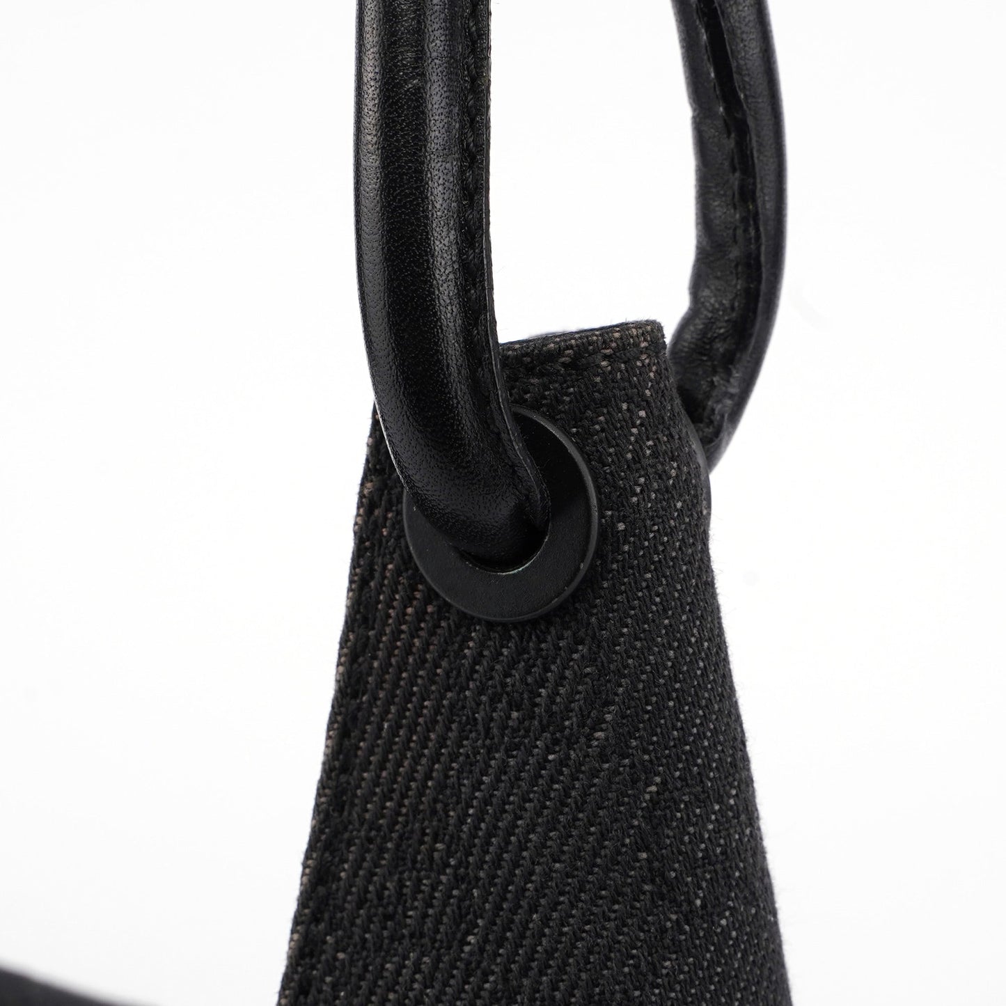 Anthracite Denim GG Shoulder Bag
