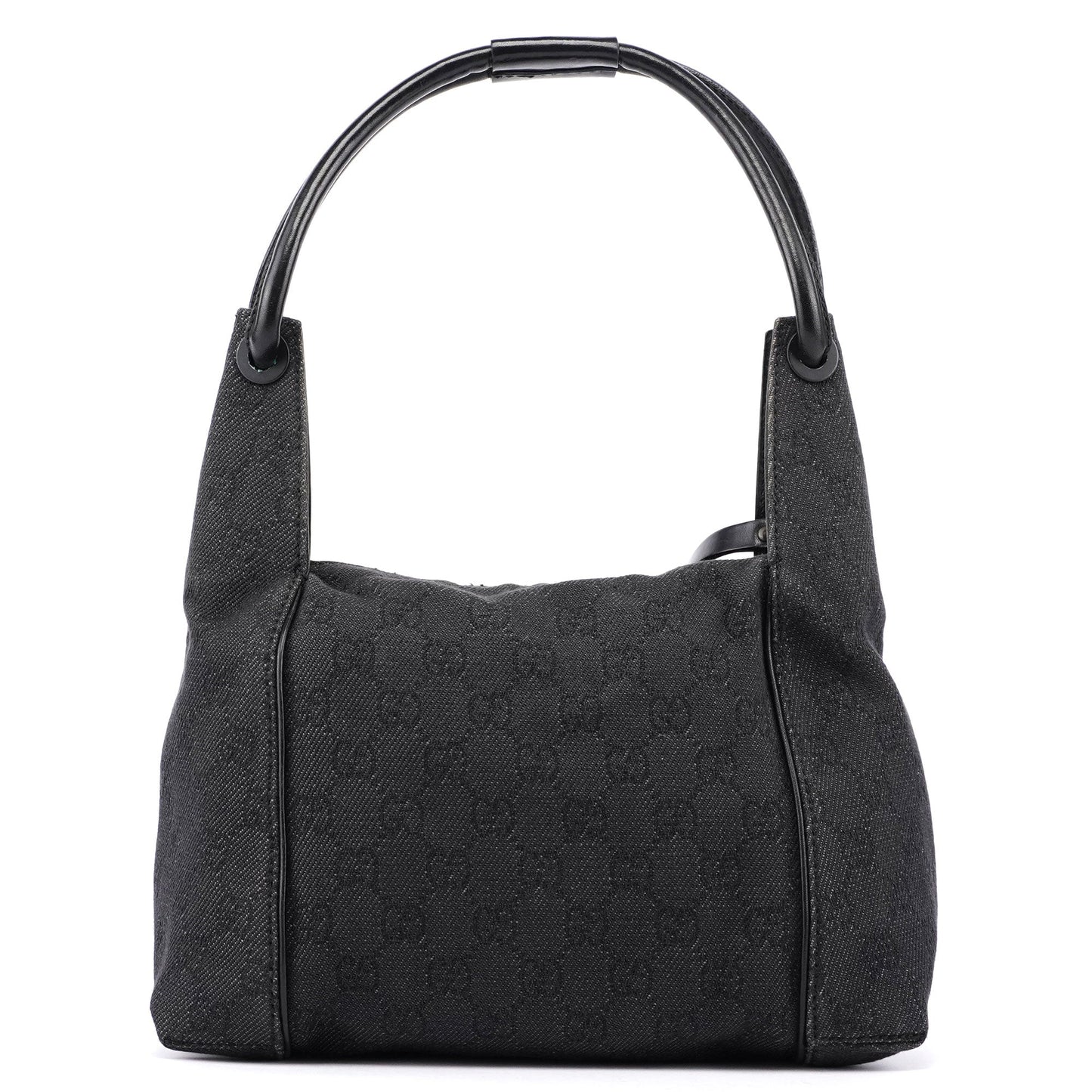 Anthracite Denim GG Shoulder Bag