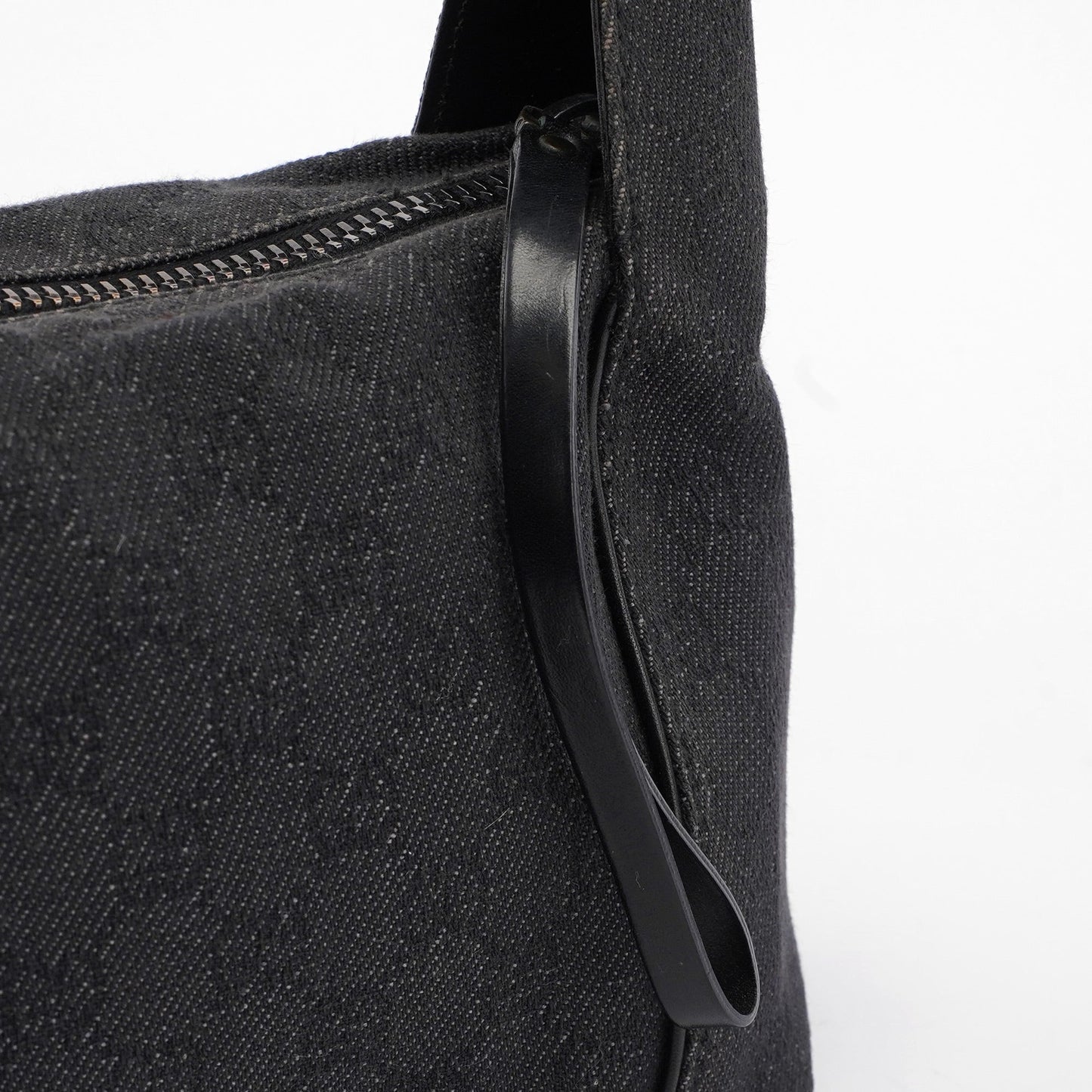 Anthracite Denim GG Shoulder Bag
