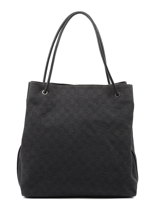 Anthracite Denim GG Tote Bag