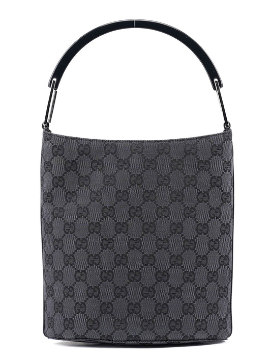 Anthracite GG Plastic Bucket Bag