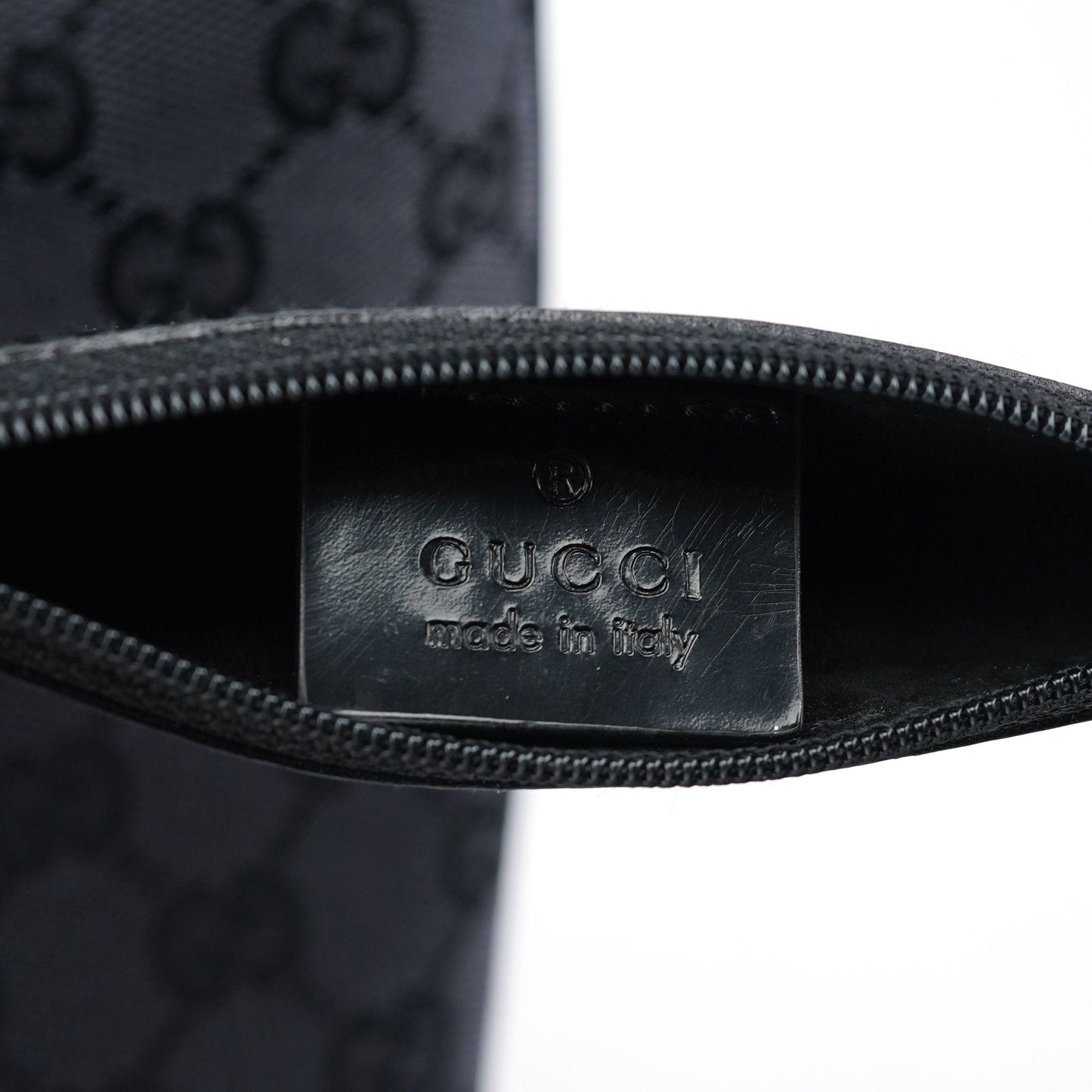 Anthracite GG Plastic Bucket Bag