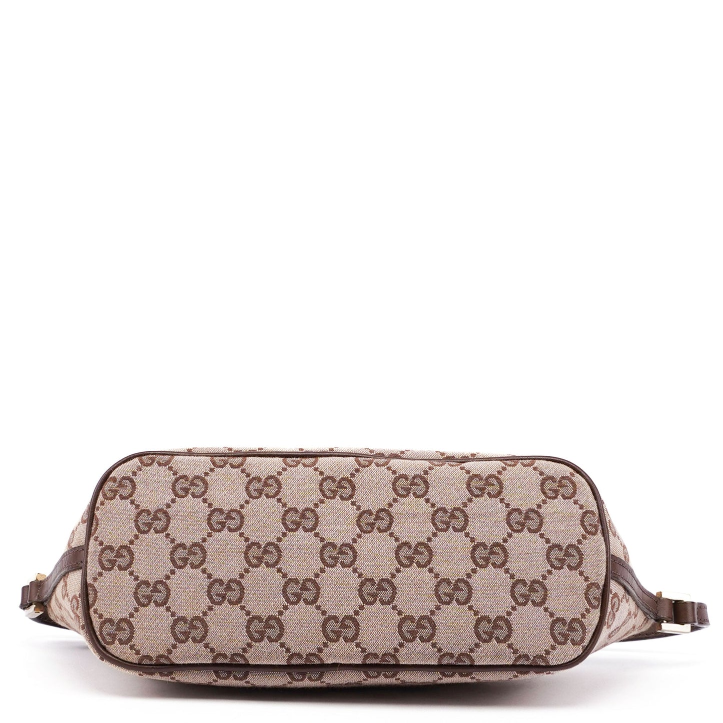 Beige Brown GG Boat Pochette