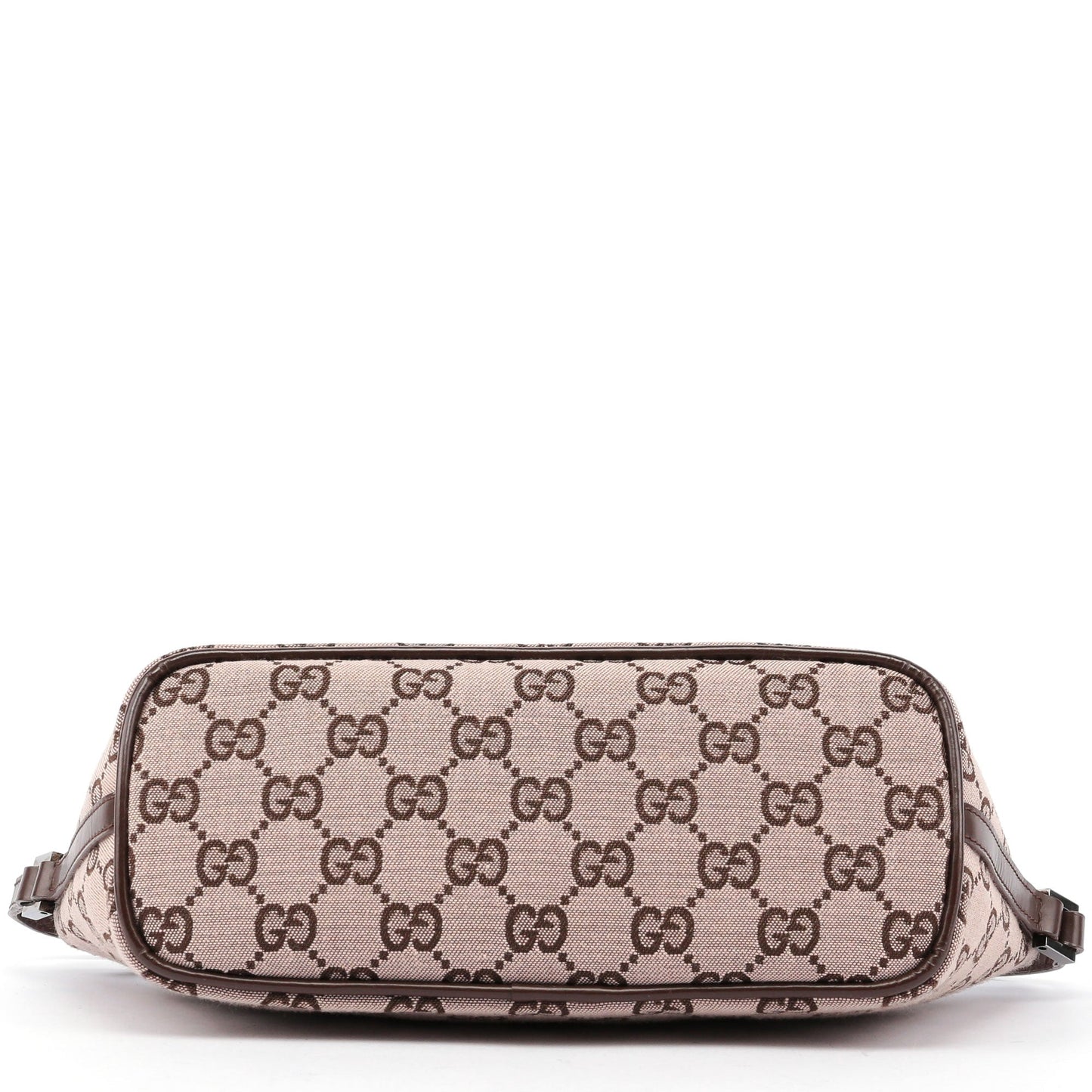 Beige Brown GG Boat Pochette