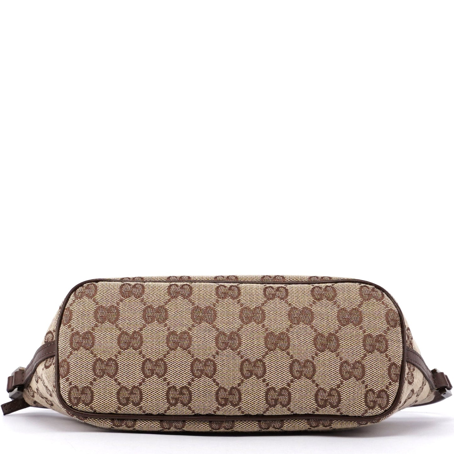 Beige Brown GG Boat Pochette