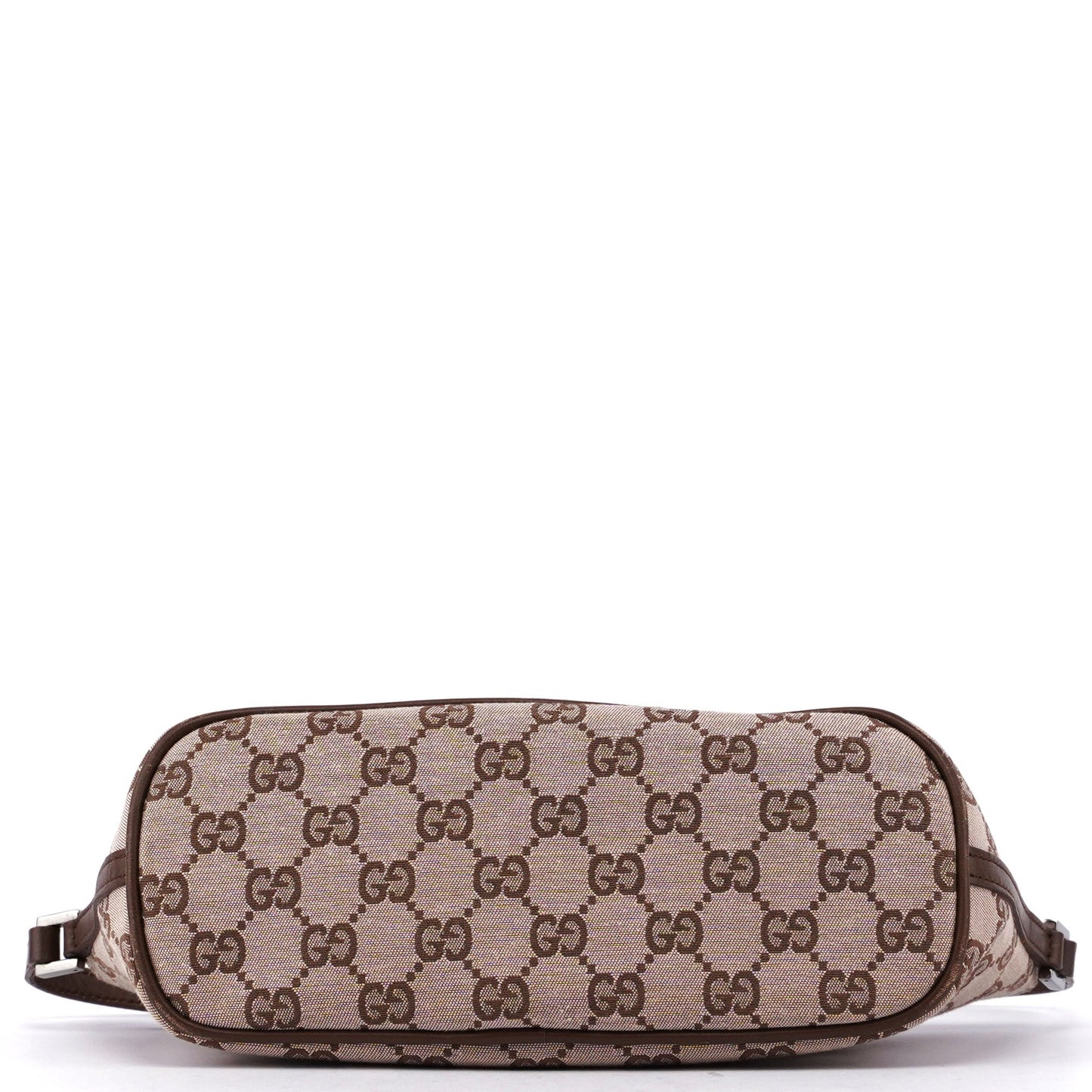Beige Brown GG Boat Pochette