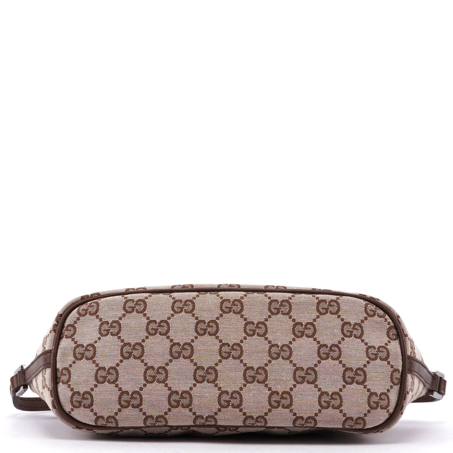 Beige Brown GG Boat Pochette