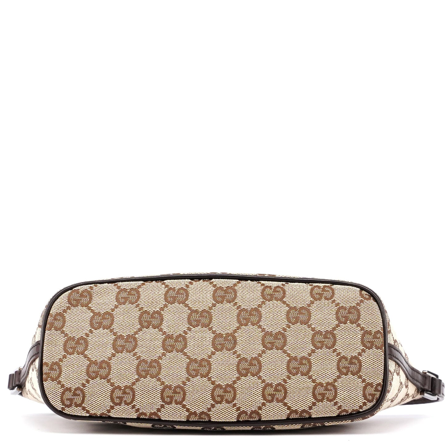 Beige Brown GG Boat Pochette
