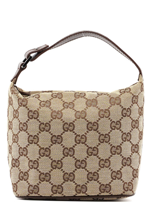 Beige Brown GG Handbag