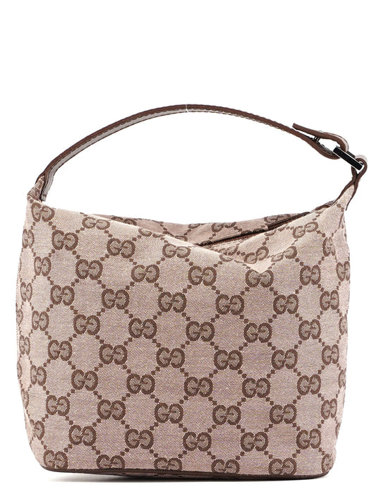 Beige Brown GG Handbag