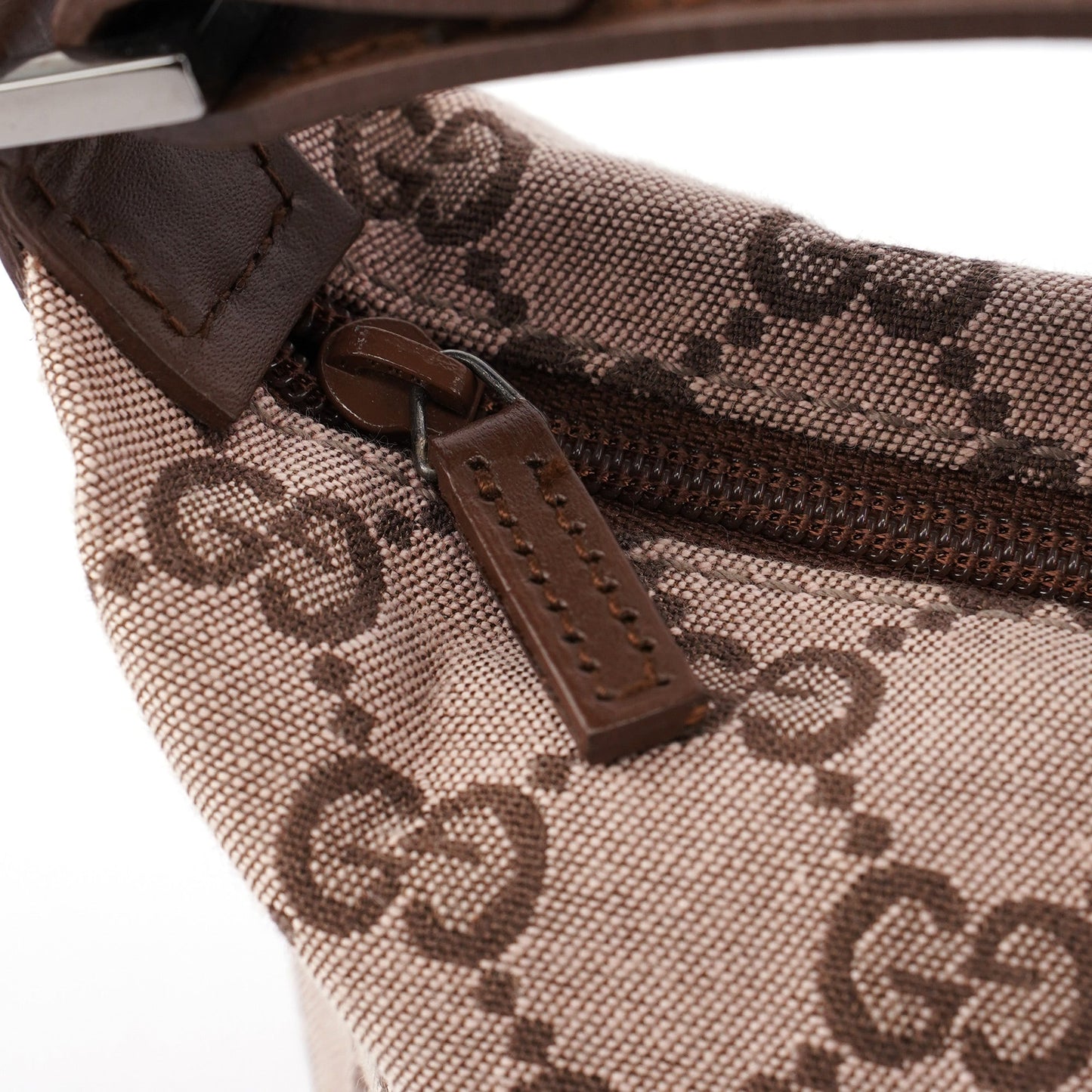 Beige Brown GG Handbag