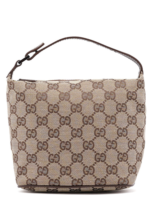 Beige Brown GG Handbag