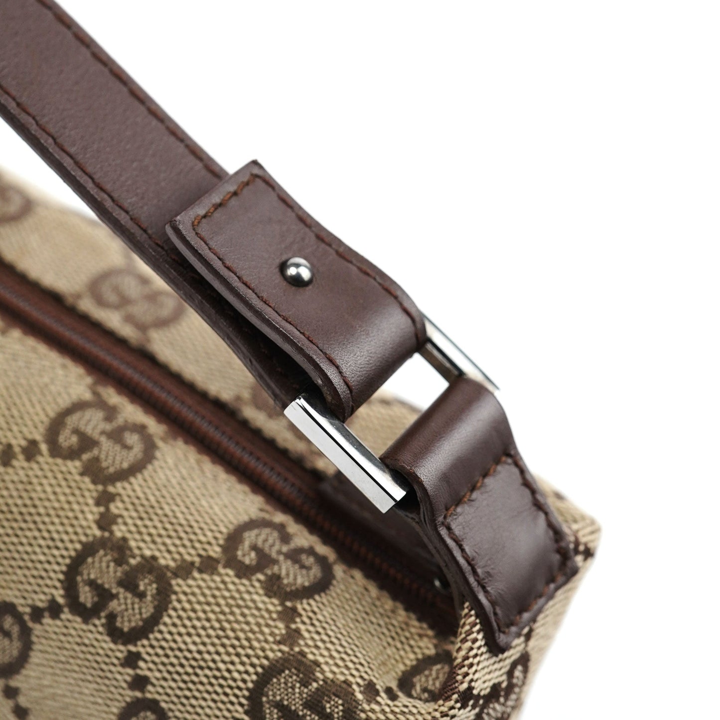 Beige Brown GG Handbag