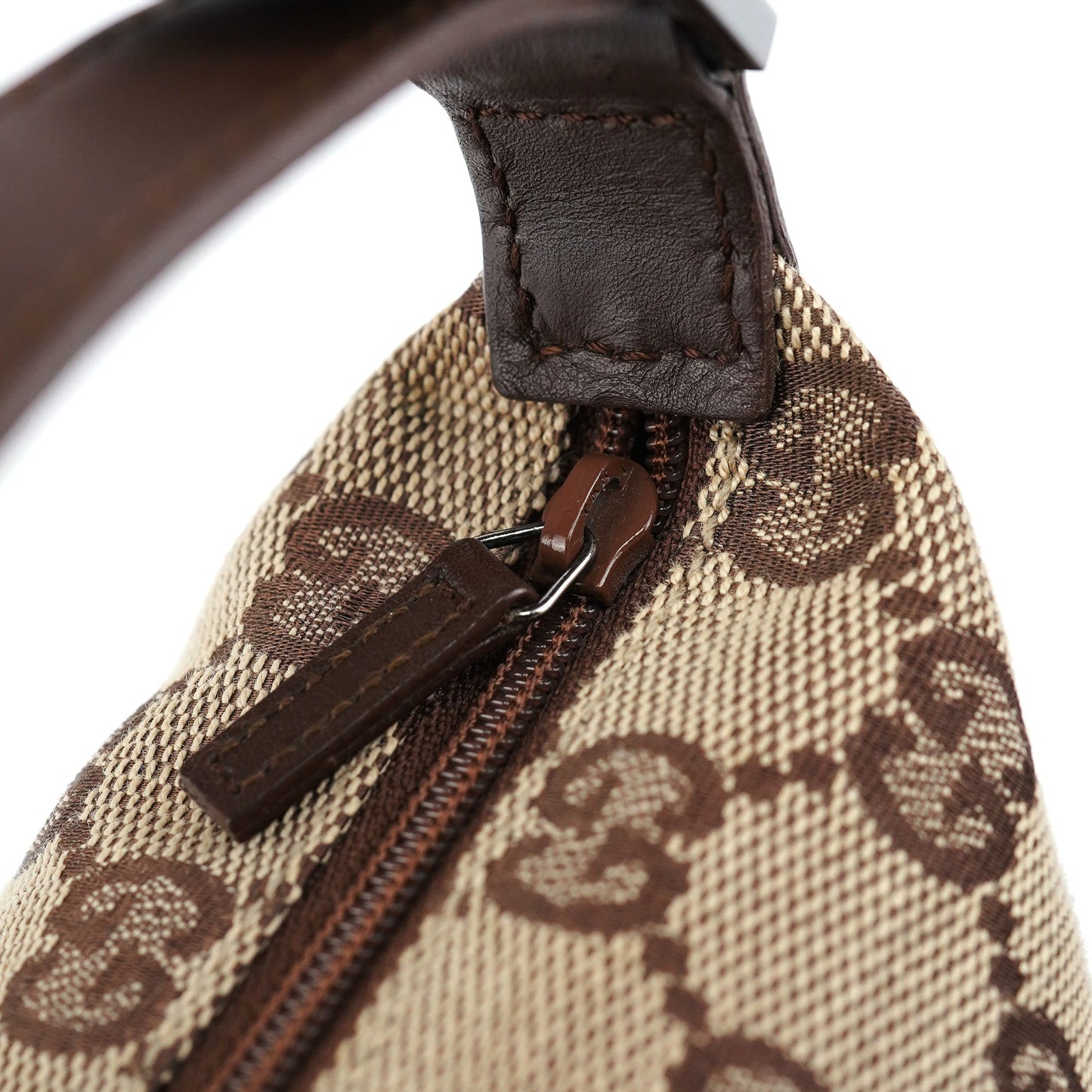 Beige Brown GG Handbag